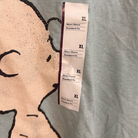 Goodfellow & Co Surfer Charlie Brown/Woodstock Tee size XL NWT - Picture 2 of 10